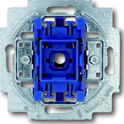 Close-up view of a light switch mechanism.
