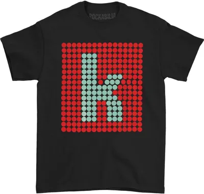 Obrázek produktu pro The Killers - Tričko "K Glow" pro muže/dámy Uni RO2593 (M) (Černá)