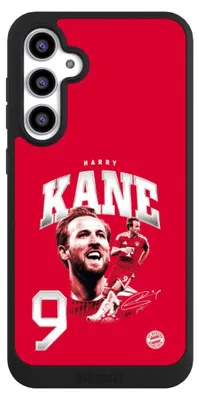 Produktbild von NIVOCASE Handyhülle für Samsung Galaxy S23 FE Hülle NIVOpure Case Schwarz FC Bayern München FCB Harry Kane