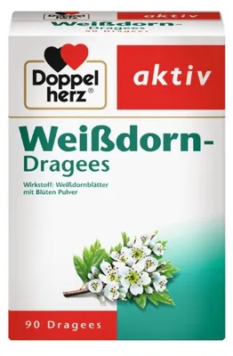 Produktbild von Doppelherz | Aktiv Weißdorn-Dragees | 90 Dragees