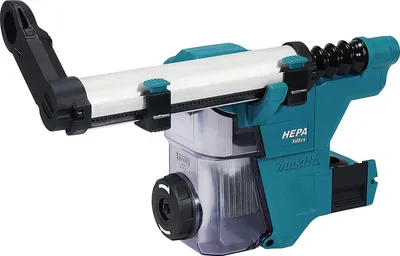Image de Makita Adaptateur d'aspiration active HEPA DX16 DX16 - avec mécanisme de nettoyage