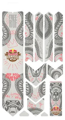 Produktbild von All Mountain Style Red Bull Rampage Freeride Rahmenschutz Mehrfarbig  Mehrfarbig One Size