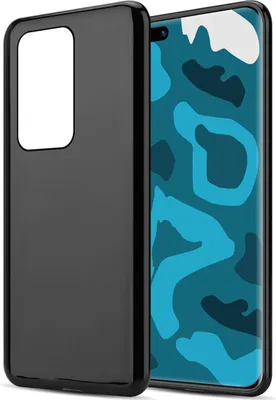 Produktbild von Cadorabo Hülle für Huawei P40 PRO / P40 PRO+ Schutz Hülle in Schwarz Schutzhülle TPU Silikon Cover Etui Case