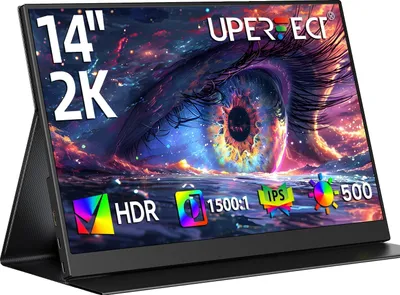 Obrázek produktu pro Přenosný herní monitor, rozlišení 2560 x 1440, široká kompatibilita, konektor EU