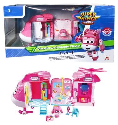 Produktbild von Super Wings Dizzy Rescue Helicopter Playset