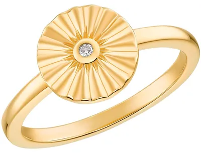 Produktbild von s.Oliver 2031434 Damen Ring Sterling-Silber 925 Gold weiß 56 (17.8)