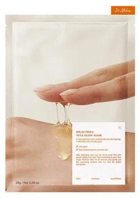Immagine prodotto di Dr. Althea Vita Glow Maschera in tessuto, confezione da 4 pezzi