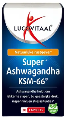 Productafbeelding van Lucovitaal Ashwagandha KSM-66 - 30 Capsules