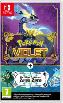 Produktbild von Pokemon Violet + Area Zero DLC (NSW)