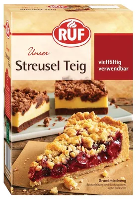 Produktbild von RUF Streusel Teig Backmischung