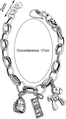 Produktbild von Glücksarmband im Retro-Stil, dicke Kette, Kupfer-Geldanhänger, Symbol des Reichtums, Handgelenkschmuck für den Alltag, Urlaubsgeschenk für Freunde