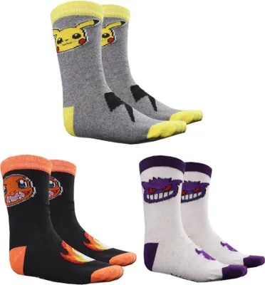 Produktbild von Pokemon Pikachu Socken 3-er Pack – 23/26