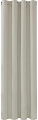 Obrázok produktu pre Záclony s okami, zatemňovacie, neprepúšťajú svetlo, termoizolačné, chránia pred chladom a teplom, 160x132 cm, svetlo béžové, 1 kus