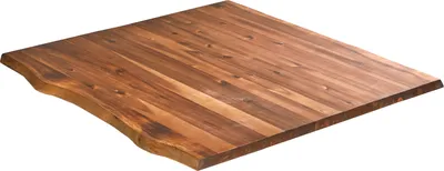 Produktbild von Tischplatte Baumkante Akazie cognac 80 x 80 cm ESRA