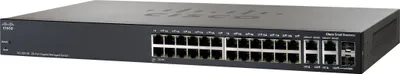 Produktbild von Cisco SG300-28, gemanaged, L3, Rack-Einbau