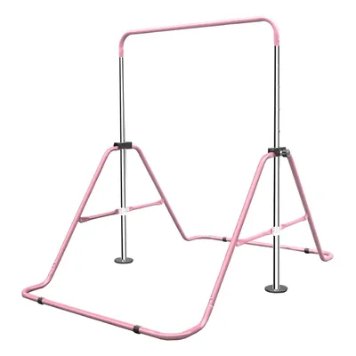 Image de Barre de gymnastique extensible pour enfants - Barre d'entraînement junior réglable en hauteur pour la maison