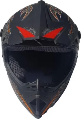 Produktbild von Crosshelm Helm Kinderhelm Motorradhelm Motocross Mejia Schwarz matt Größe XL