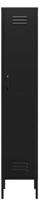 Produktbild von Lendo Online Metallschrank 35x50x180 cm Schwarz Stahl