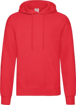 Produktbild von Fruit of the Loom - "Classic" Sweatshirt mit Kapuze für Herren/Damen Uni RW7512 (3XL) (Rot)