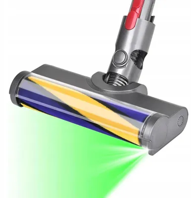 Image de Tête de brosse de remplacement - Brosse à couple élevé pour aspirateurs balais - Compatible avec les modèles V11, V15, V10, V8, V7 - En plastique - 1 pièce