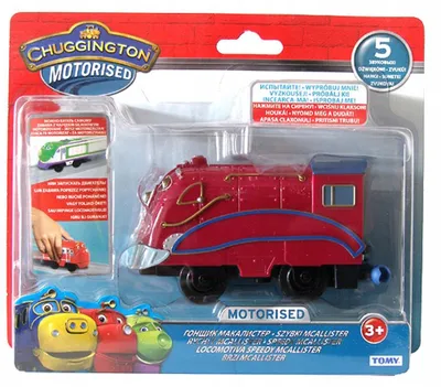 Obrázek produktu pro Chuggington, parní lokomotiva McAllister s bateriovým pohonem