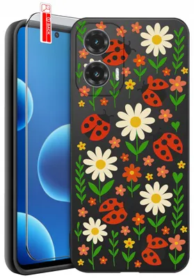 Immagine prodotto di ETUI do Motorola G35 5G WZORY| WIOSENNE WIOSNA KWIATY |CASE + SZKŁO 9H