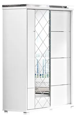 Produktbild von Kleiderschrank Schrank Holzschrank Weiß Schlafzimmer Schlafzimmer Schränke