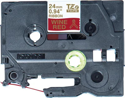 Zdjęcie produktu dla Brother TZE-RW54, Złoty na czerwonym, TZe, Czerwony, Termotransferowy, Chiny, 5 lat(a)