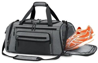 Produktbild von Duffle Bag mit Schuhfach - Sportliche Graue Sporttasche