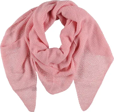 Produktbild von XXL Schal Damen Stricktuch Dreiecksschal Winterschal Rosa