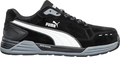 Produktbild von Puma Sicherheitsschuh Airtwist Black Low nach EN ISO 20345:2011 S3 ESD HRO SRC schwarz  Größe 43