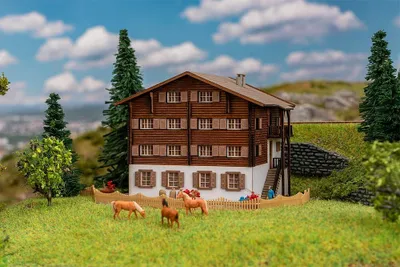 Modellbauset, maßstabsgetreu, Kunststoff, mehrfarbig