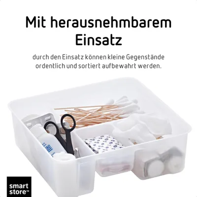Obrázok produktu pre Lekárnička 8 l biela SmartStore Deco 12