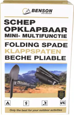 Obrázek produktu pro Benson 008727 Mini multifunkční skládací rýč