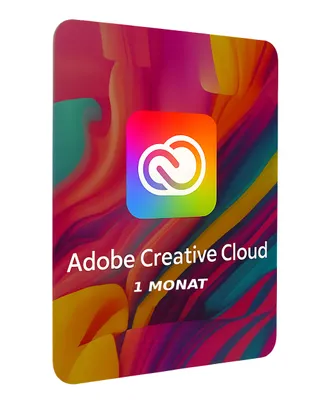 Produktbild von Adobe Creative Cloud (PC) 1 Monat – Digitaler Adobe-Code