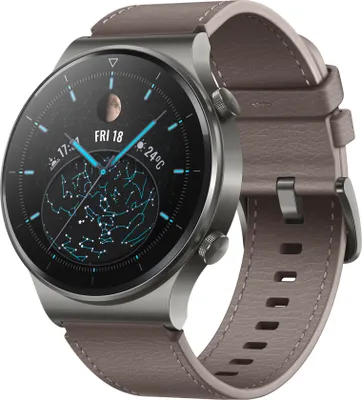Produktbild von Huawei WATCH GT 2 Pro, 3,53 cm (1.39"), AMOLED, Touchscreen, 4 GB, GPS, 52 g