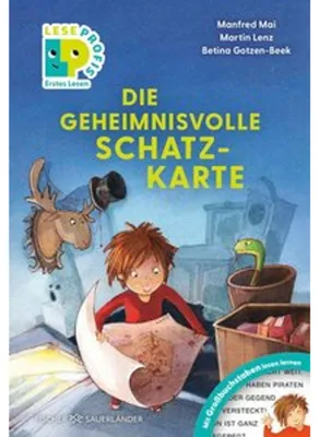 Immagine prodotto di Leseprofis - GROSSBUCHSTABEN: DIE GEHEIMNISVOLLE SCHATZKARTE, Erstes Lesen
