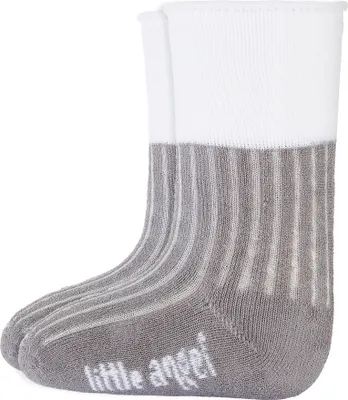 Produktbild von Socken Frottee Outlast® - dunkelgrau/weiß, 10-14 | 7-9 cm