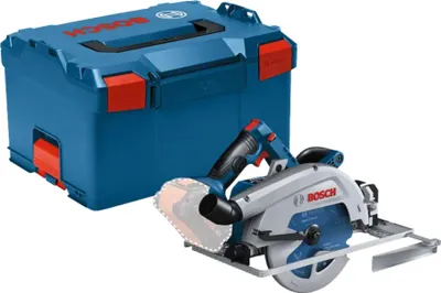 Image de Bosch GKS 18V-68 G Professional Scie circulaire portative sans fil 18 V 190 mm Brushless ( 06016C9100 ) + L-BOXX + accessoires - sans batterie, sans chargeur