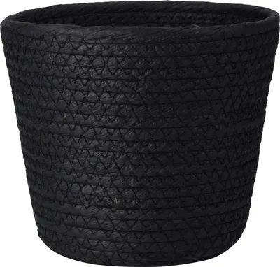 Immagine prodotto di Cesto portaoggetti Nero 23×19 cm - grande, nero