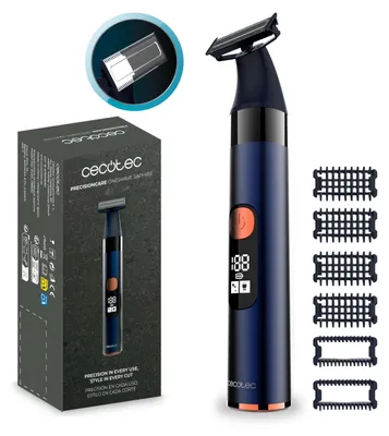 Obrázok produktu pre Cecotec Barttrimmer PrecisionCare OneShave Saphire. 3 v 1: strihanie, ohraničovanie, holenie