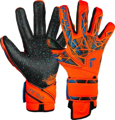 Produktbild von Reusch Torwarthandschuhe Attrakt Fusion Guardian Evolution Negative Cut 2211 hyper orng/elec blue/blck 11