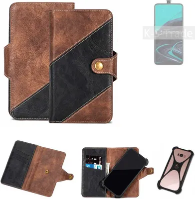 Produktbild von K-S-Trade Handyhülle Schutzhülle Bookstyle Case kompatibel mit Oppo Reno2 F Klapphülle Cover Hülle Schutztasche 1x