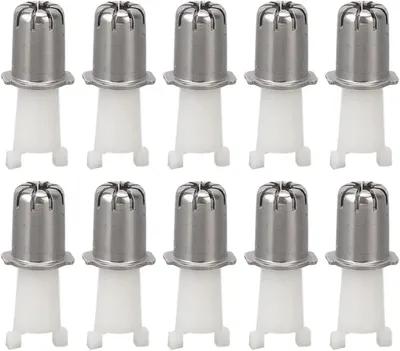 Imagen del producto de Cabezales de repuesto para recortadores de vello nasal, 10 unidades, universales, para el cuidado personal