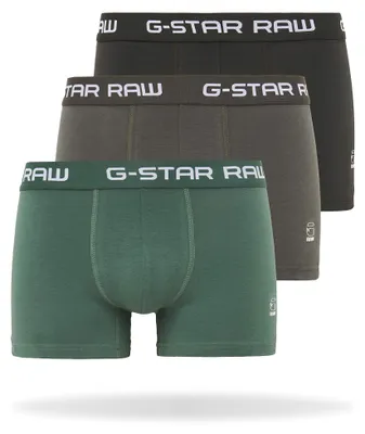 Produktbild von G-STAR RAW Herren Classic Trunk Color 3-Pack, Mehrfarben (gs Grey/Asfalt/Bright