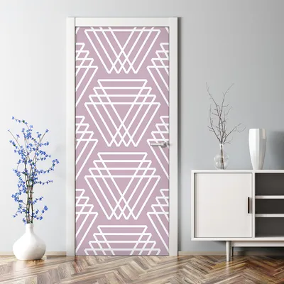 Produktbild von Dekorative Aufkleber selbstklebend Klebefolie Wandaufkleber Türposter X Pinselstriche 70 x 200 cm