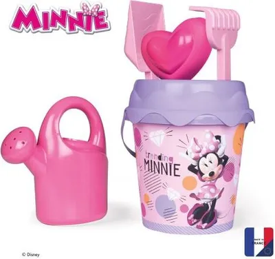 Produktbild von Wiaderko Minnie z imbrykiem i akcesoriami, średnie