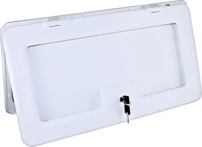 Produktbild von Einbaurahmen Typ ATHOS 575 weiß 595x315mm für Außenklappe