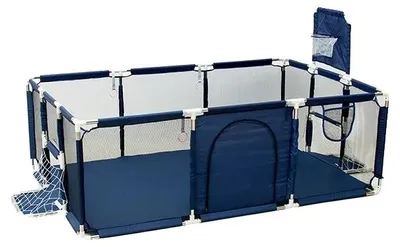 Produktbild von Babyspielplatz, Interaktive Funktionen, Sichere Gestaltung, Blau-L