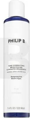 Obrázek produktu pro PHILIP B Icelandic Blonde Shampoo neutralizující šampon pro platinově blond a šedivé vlasy 220 ml